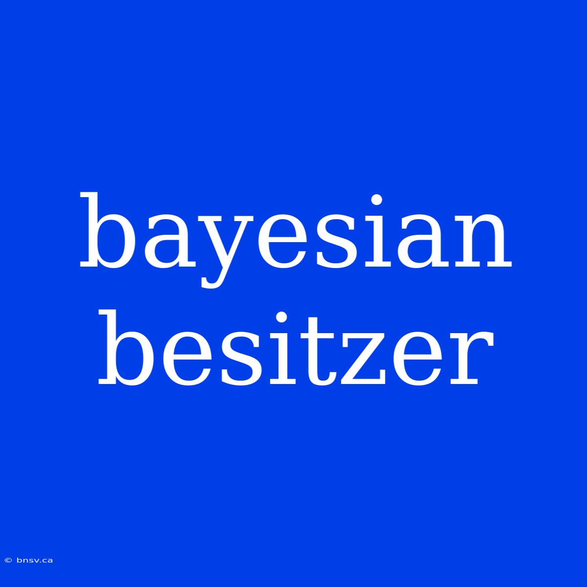 Bayesian Besitzer