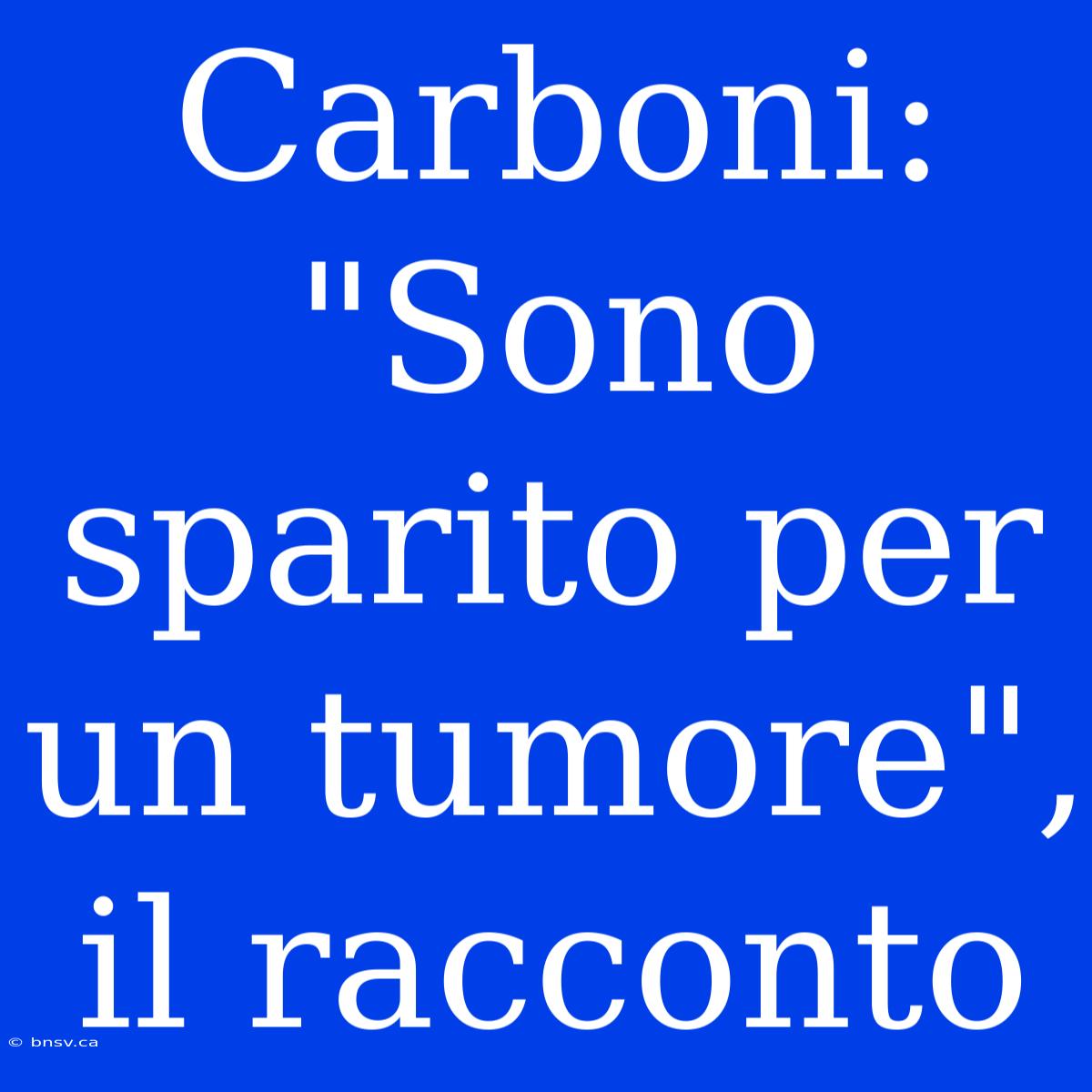 Carboni: 