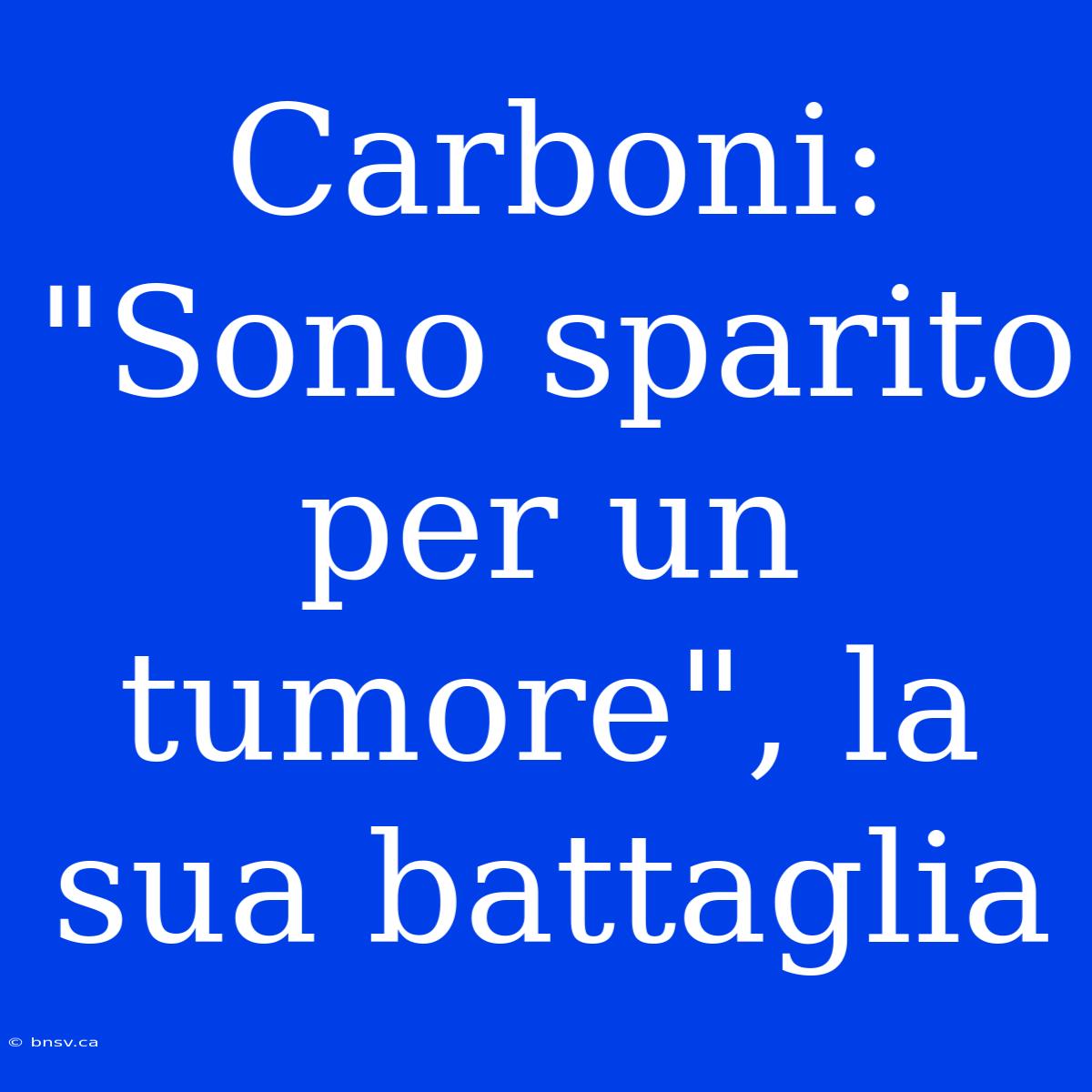 Carboni: 