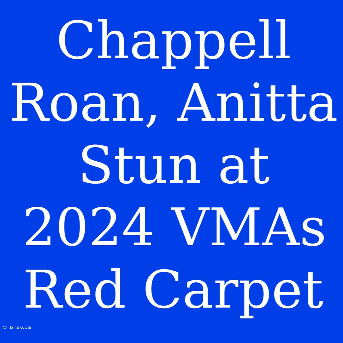 Chappell Roan, Anitta Stun At 2024 VMAs Red Carpet