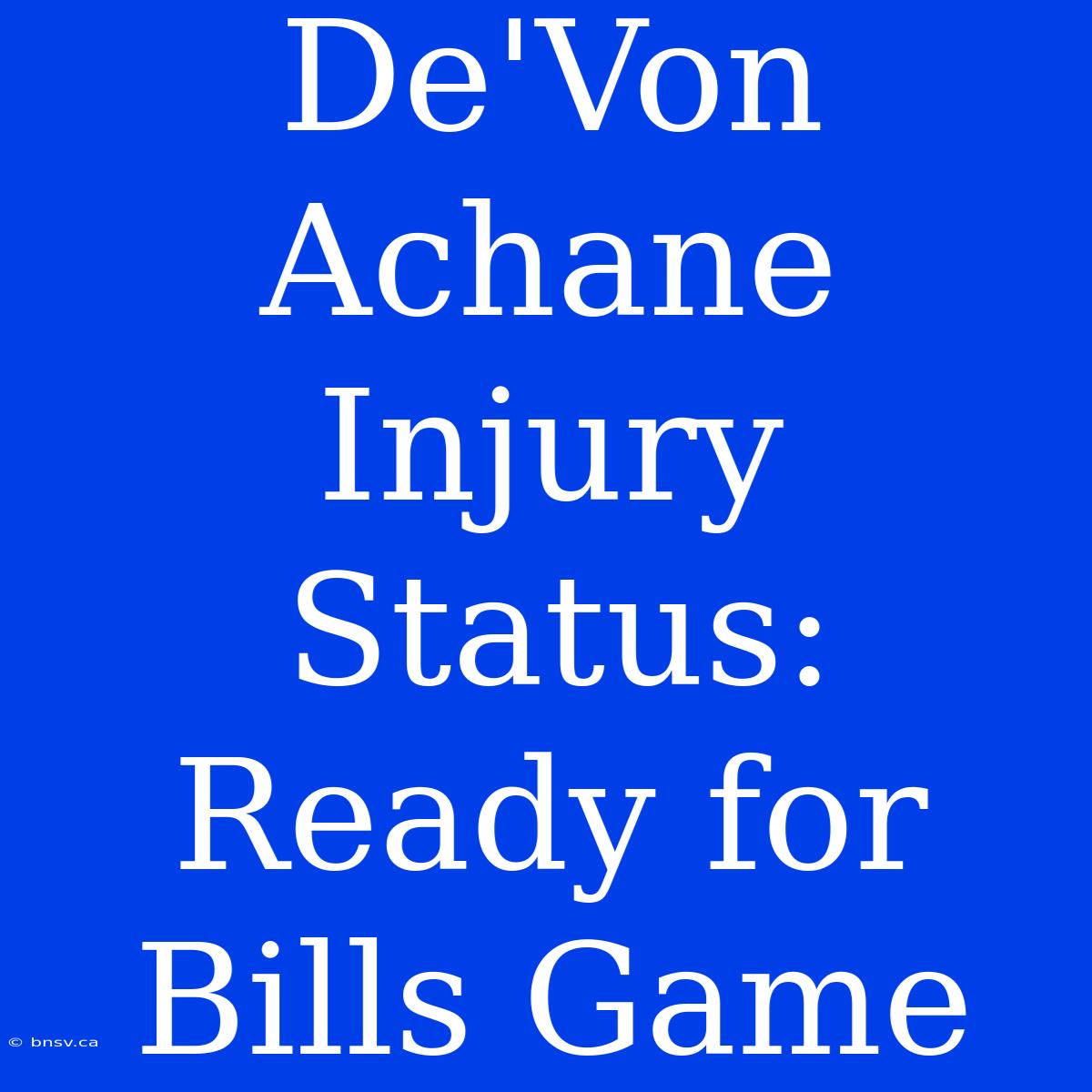 De'Von Achane Injury Status: Ready For Bills Game