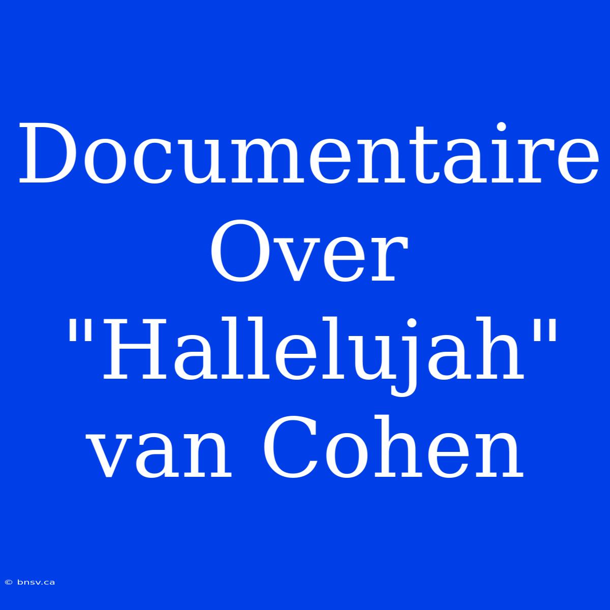 Documentaire Over 