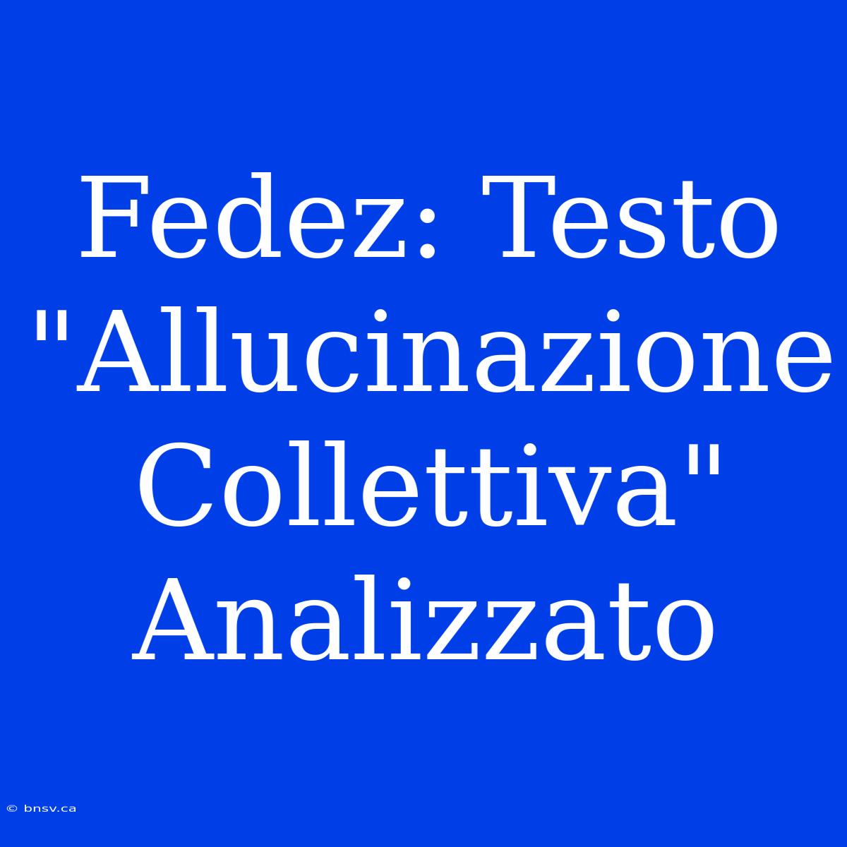 Fedez: Testo 