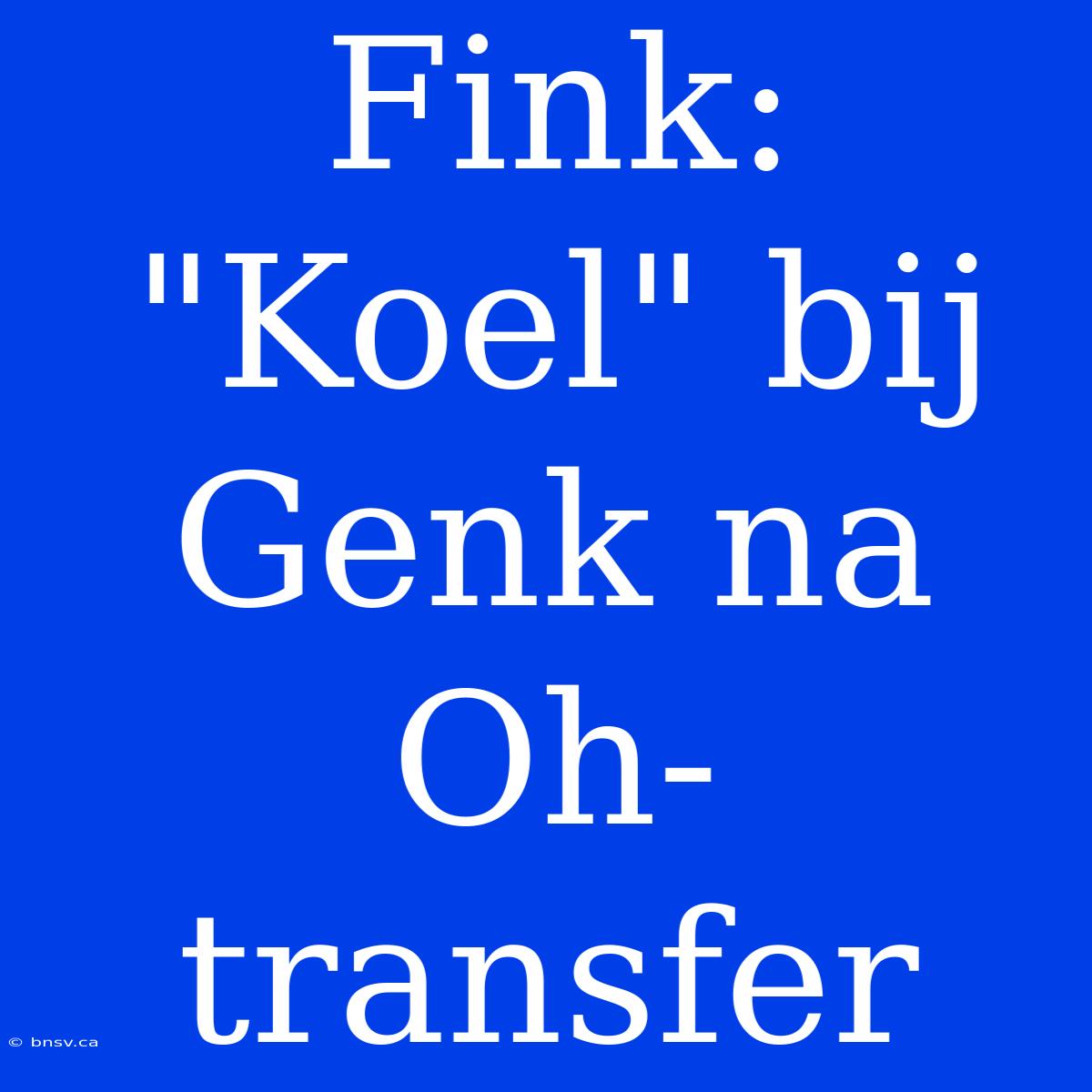 Fink: 