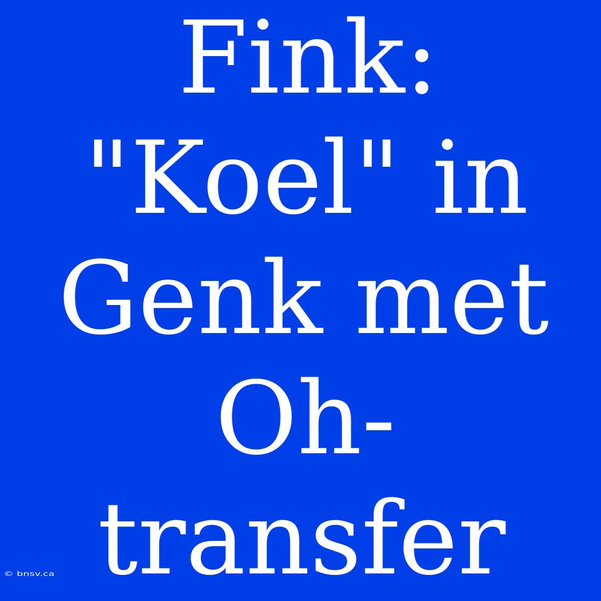 Fink: 