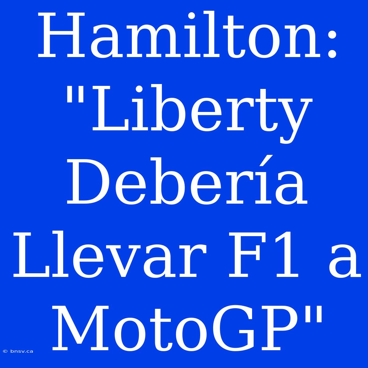 Hamilton: 