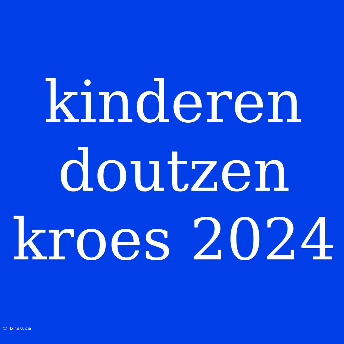 Kinderen Doutzen Kroes 2024