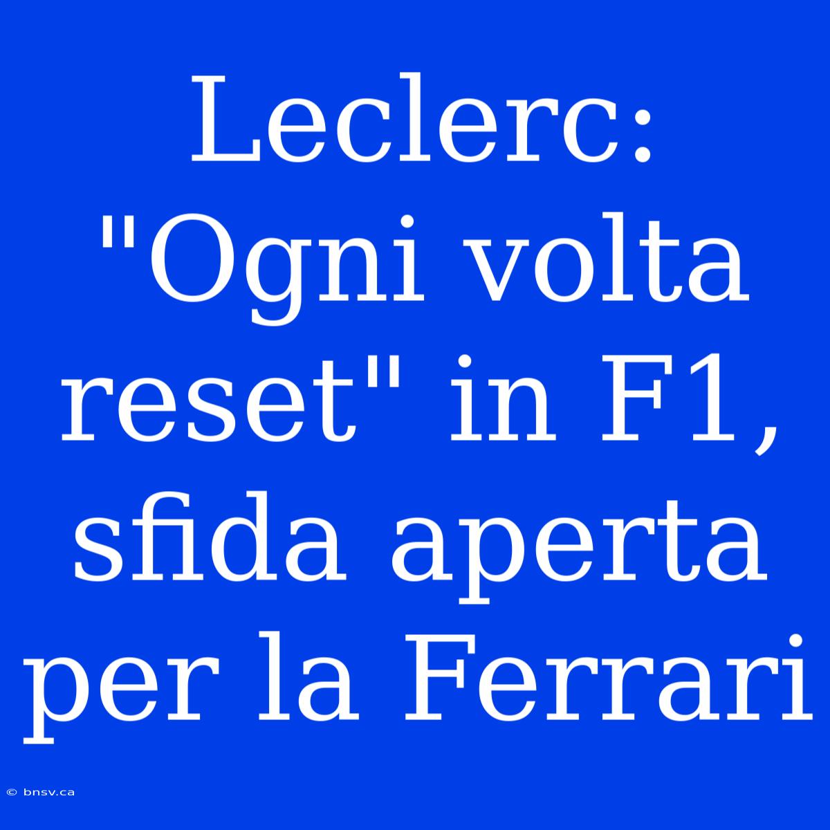 Leclerc: 