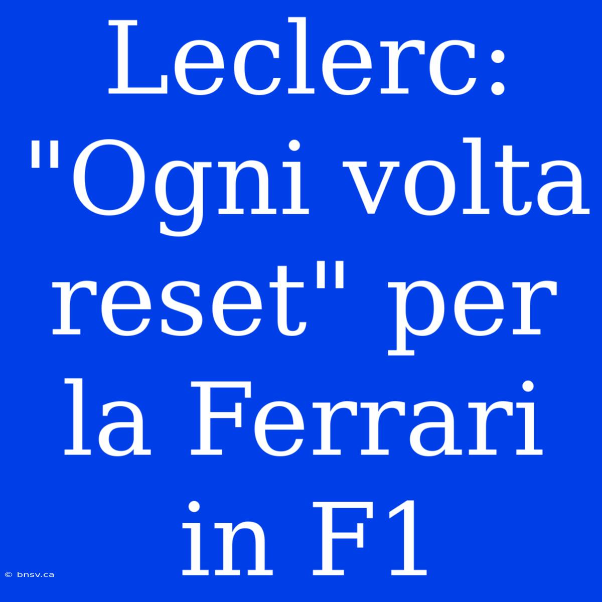 Leclerc: 