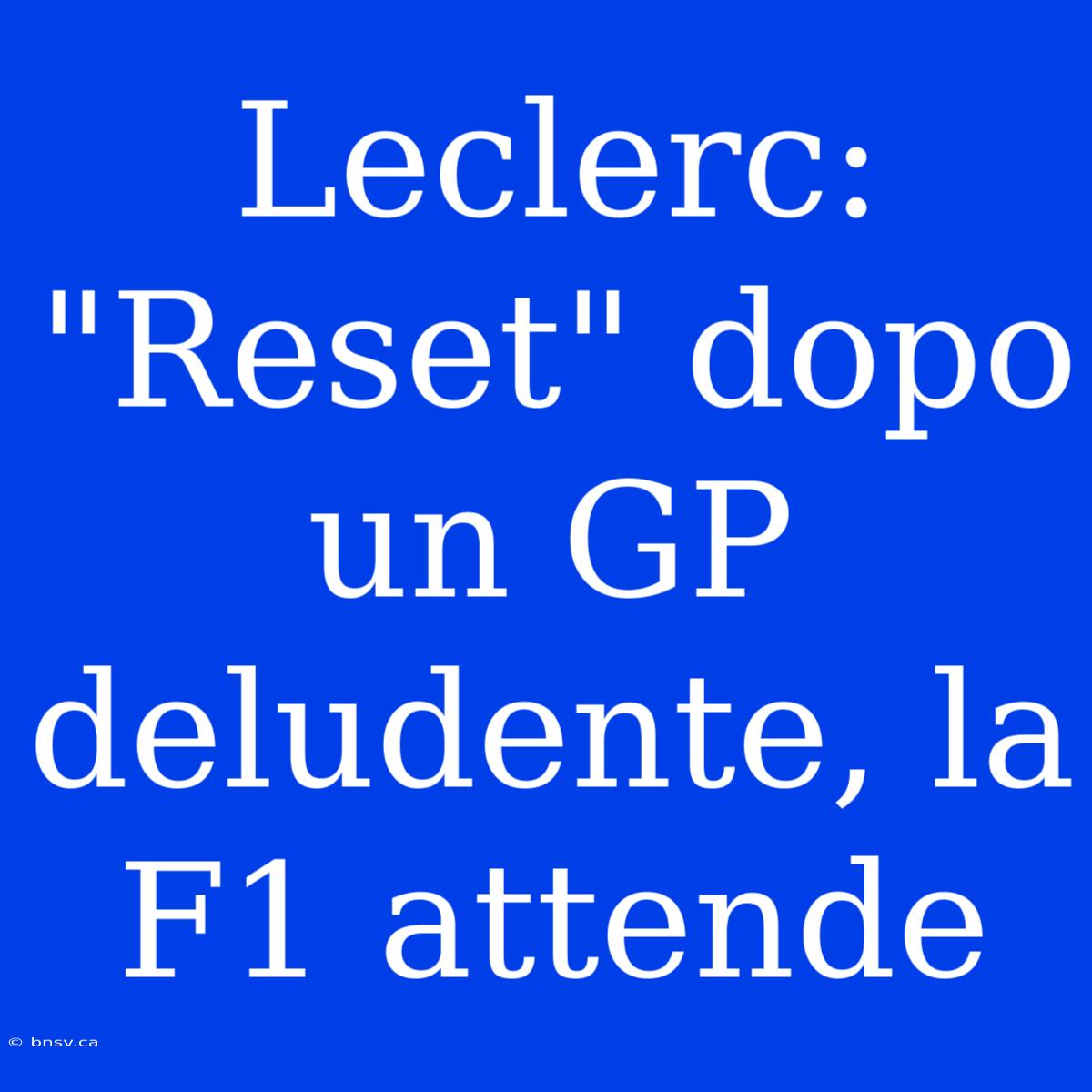 Leclerc: 