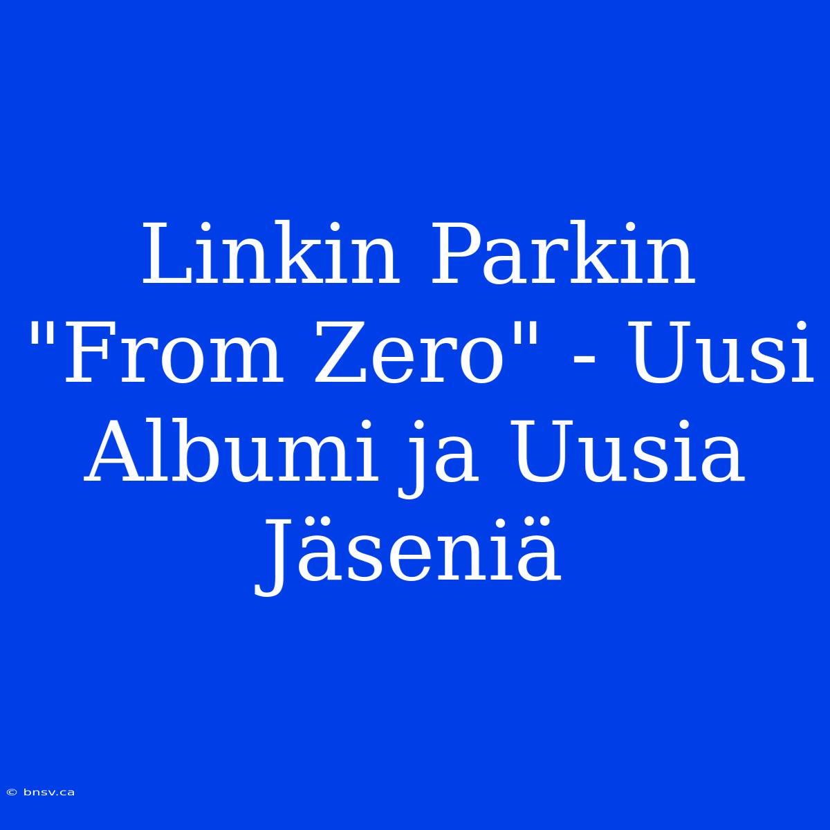 Linkin Parkin 