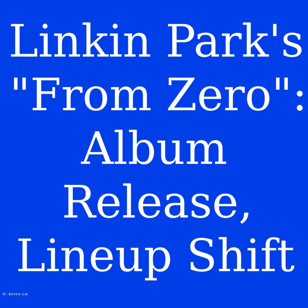 Linkin Park's 