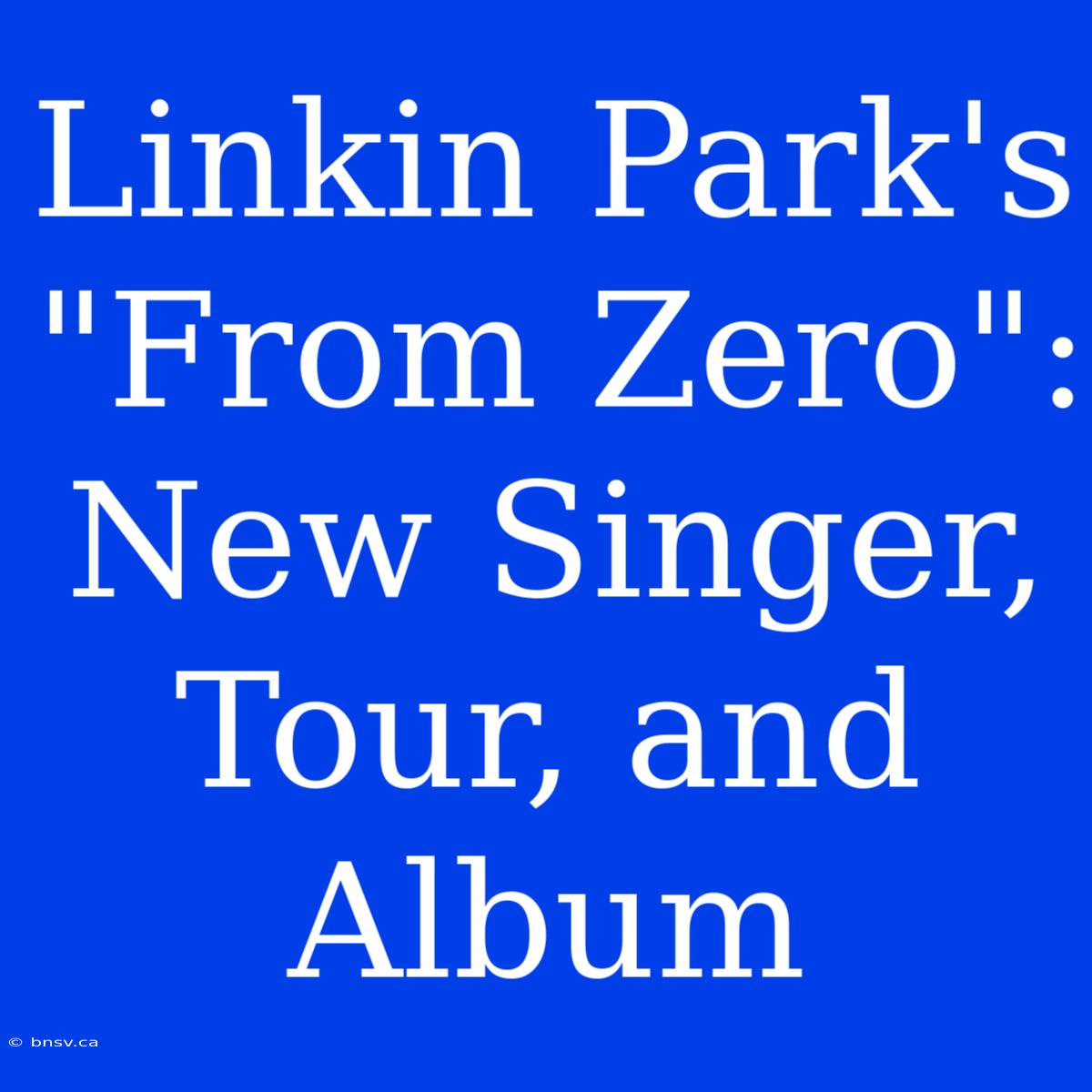 Linkin Park's 