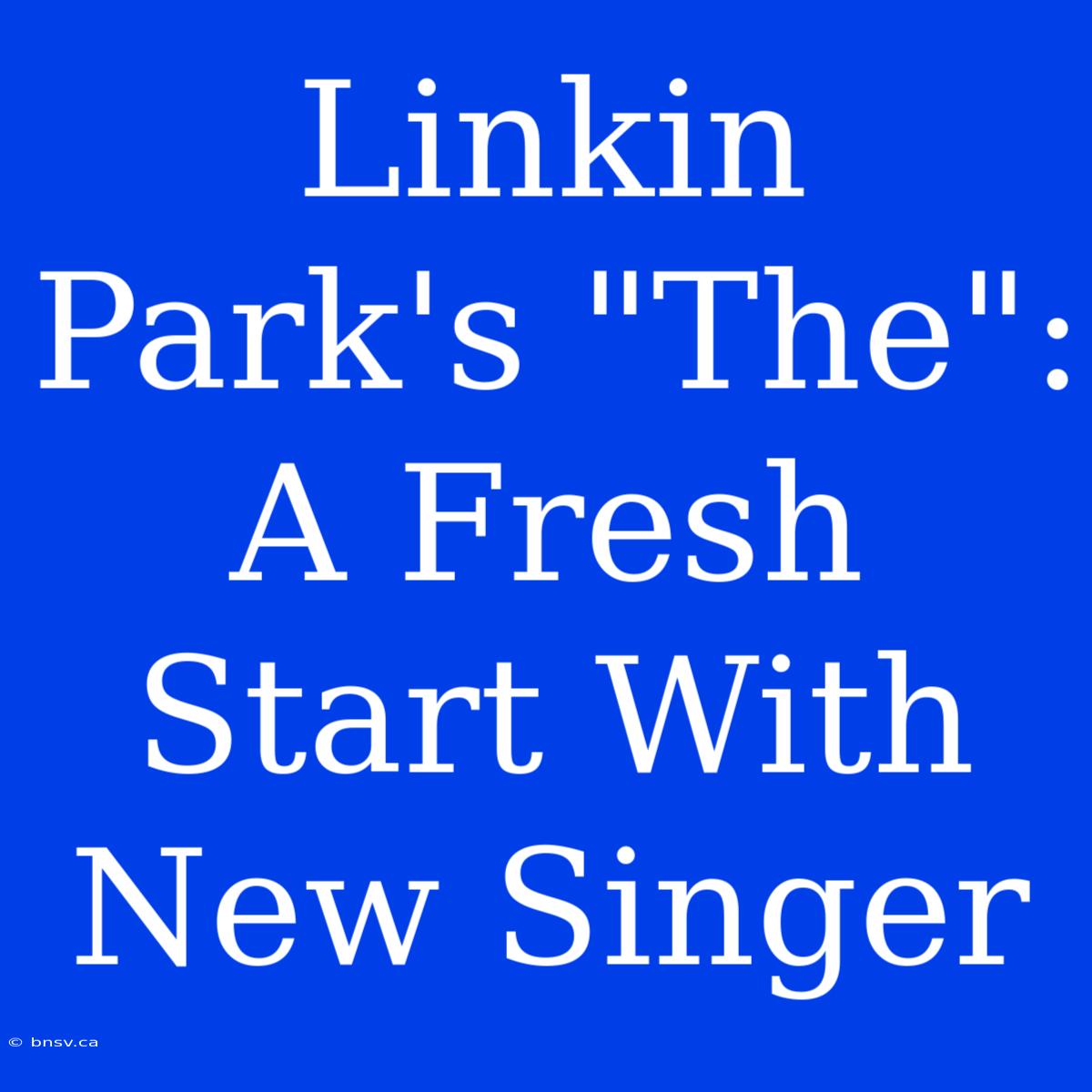 Linkin Park's 