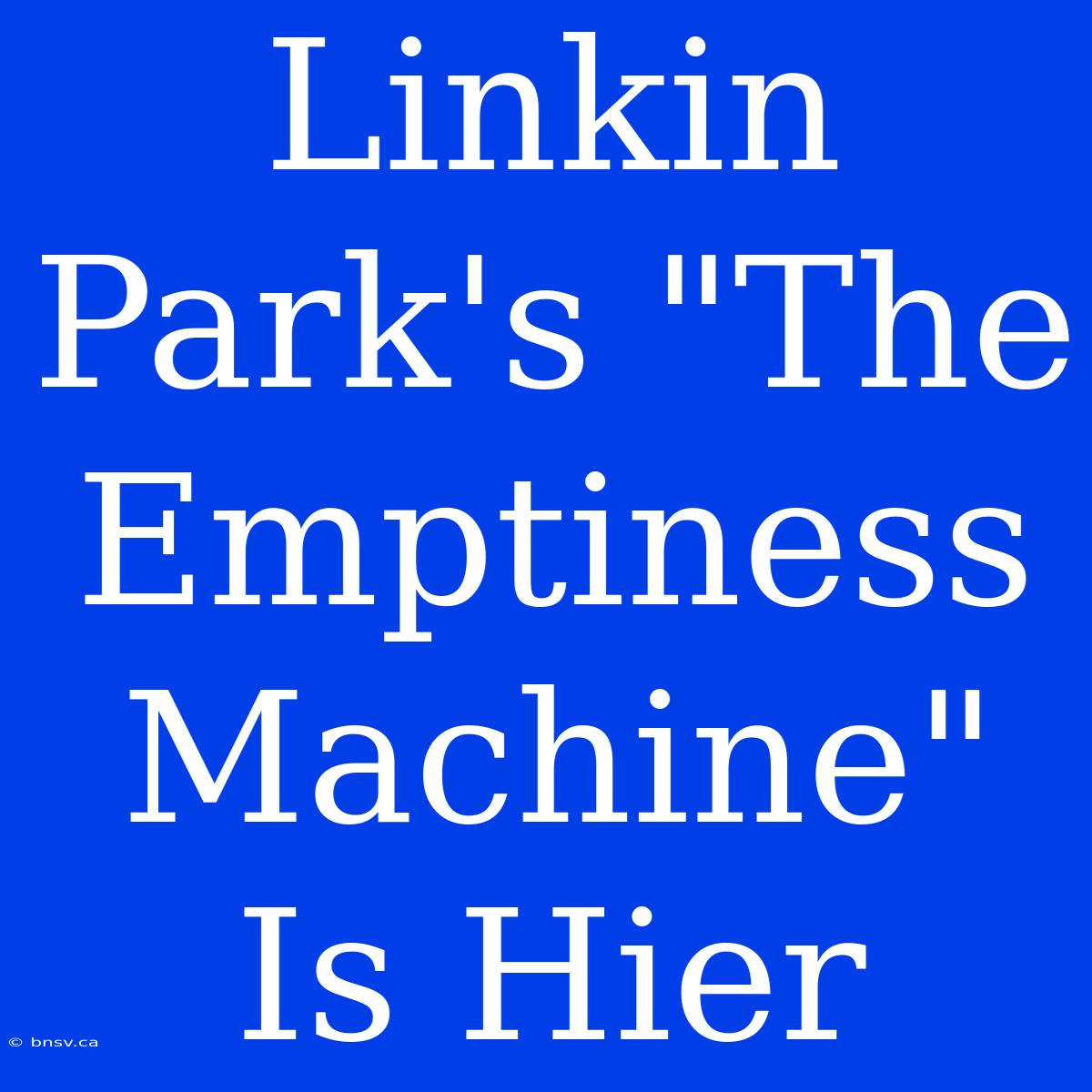 Linkin Park's 