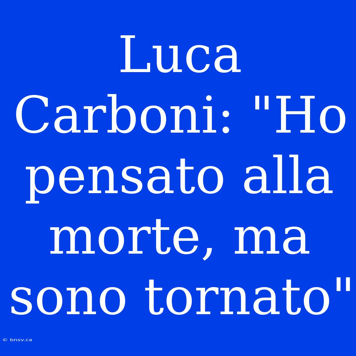 Luca Carboni: 