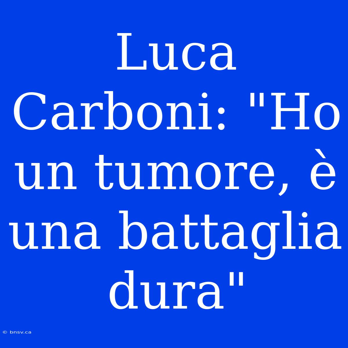 Luca Carboni: 