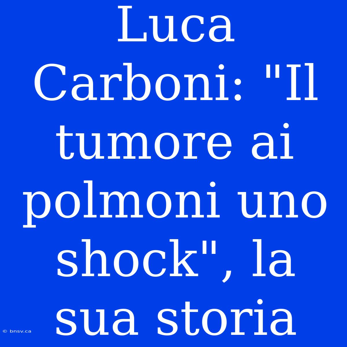 Luca Carboni: 