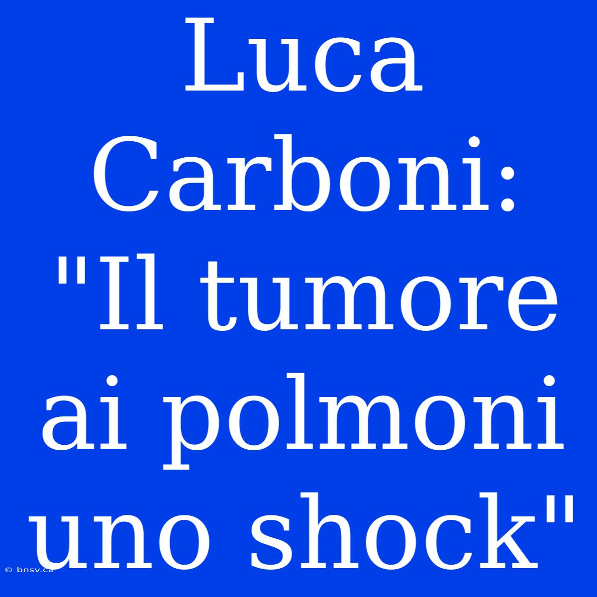 Luca Carboni: 