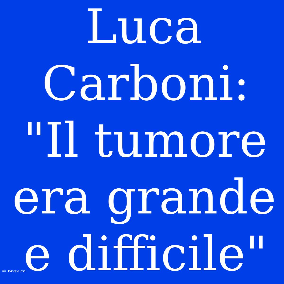 Luca Carboni: 