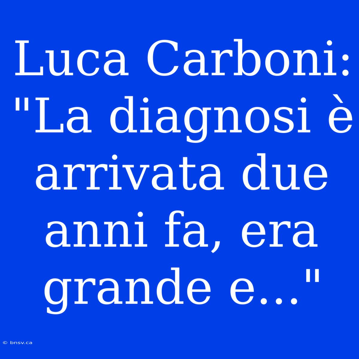 Luca Carboni: 