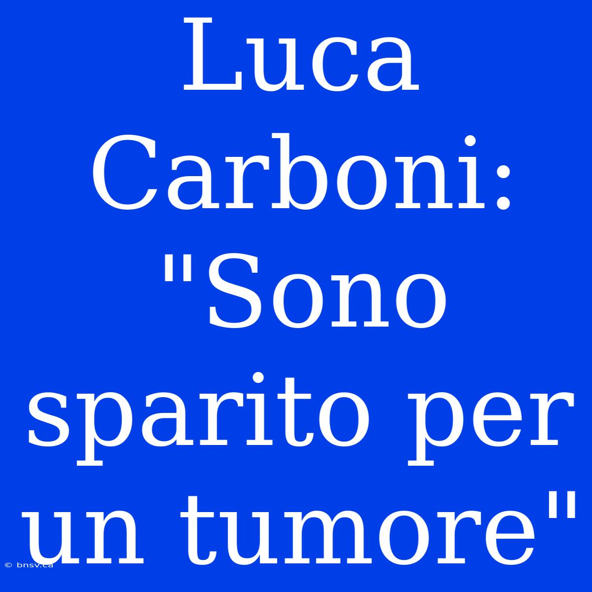 Luca Carboni: 