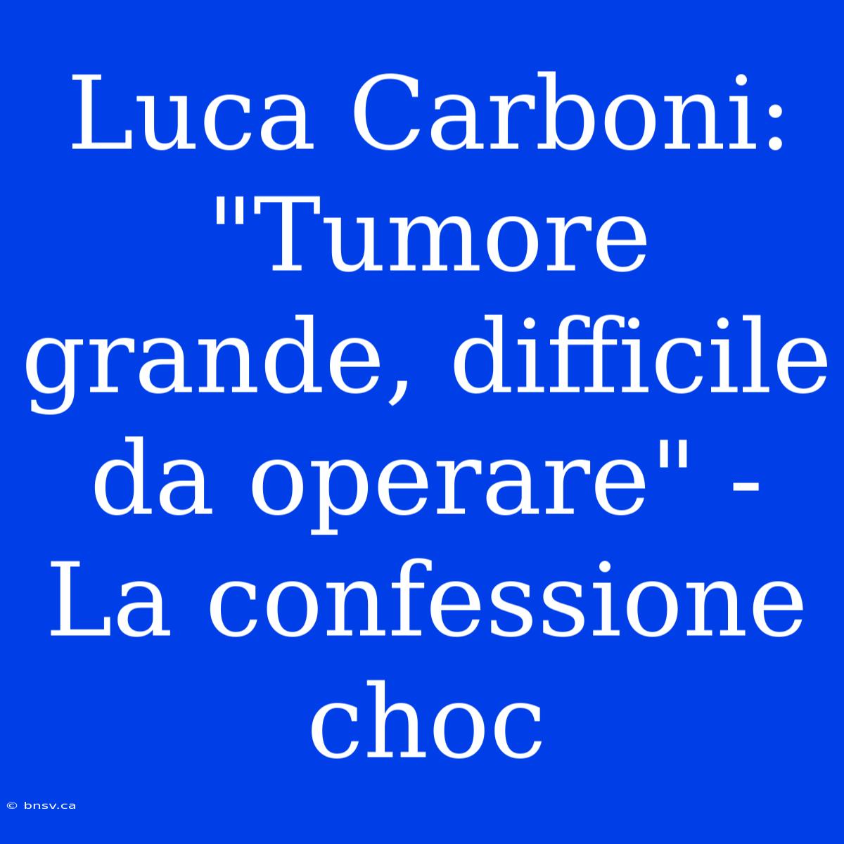 Luca Carboni: 