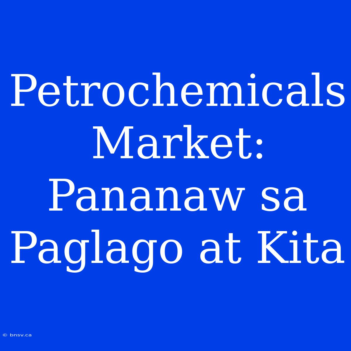 Petrochemicals Market: Pananaw Sa Paglago At Kita