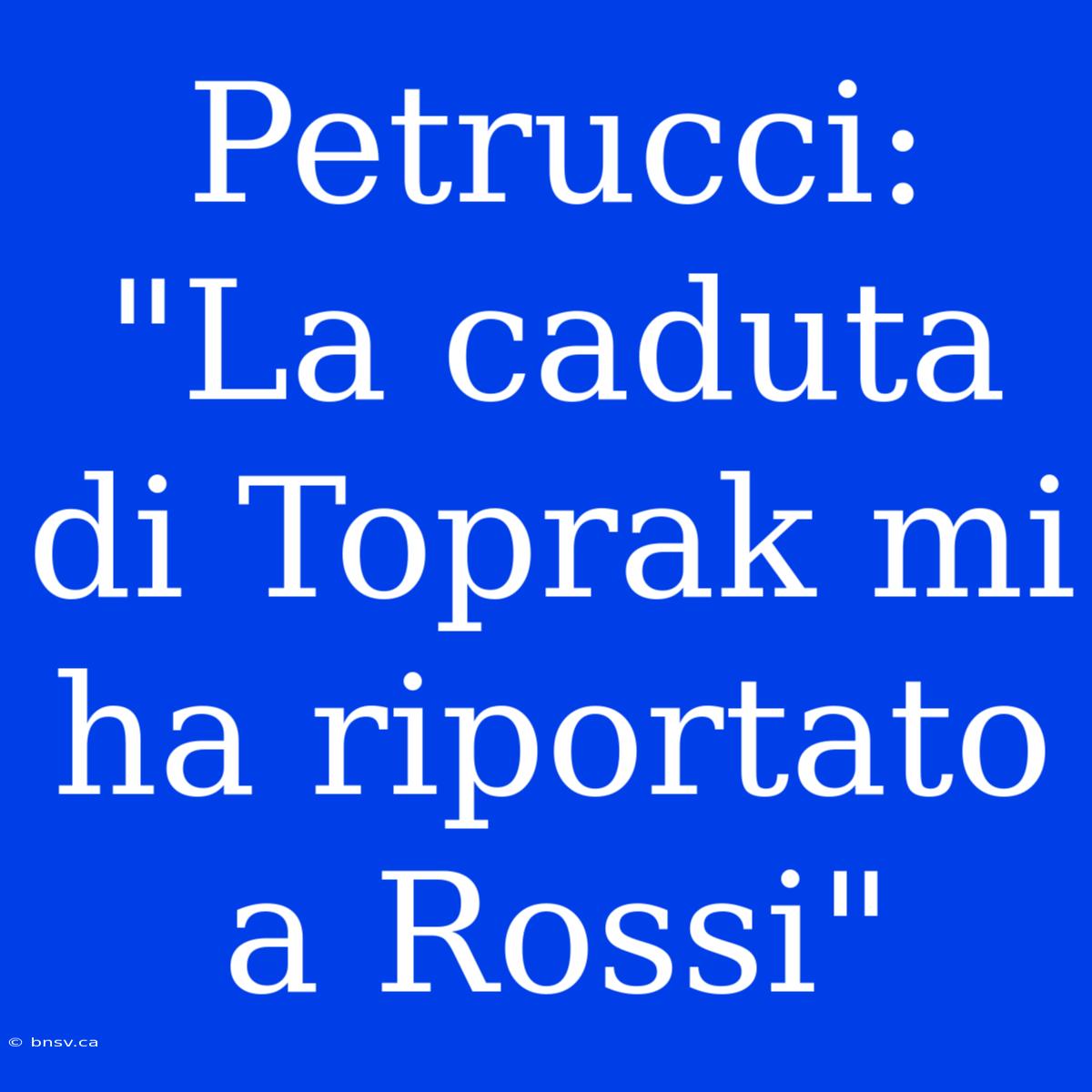 Petrucci: 