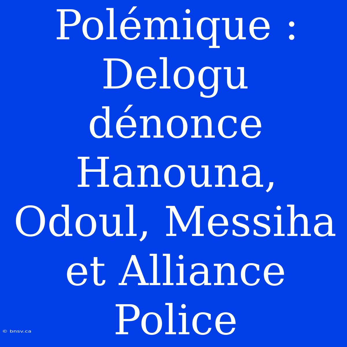 Polémique : Delogu Dénonce Hanouna, Odoul, Messiha Et Alliance Police