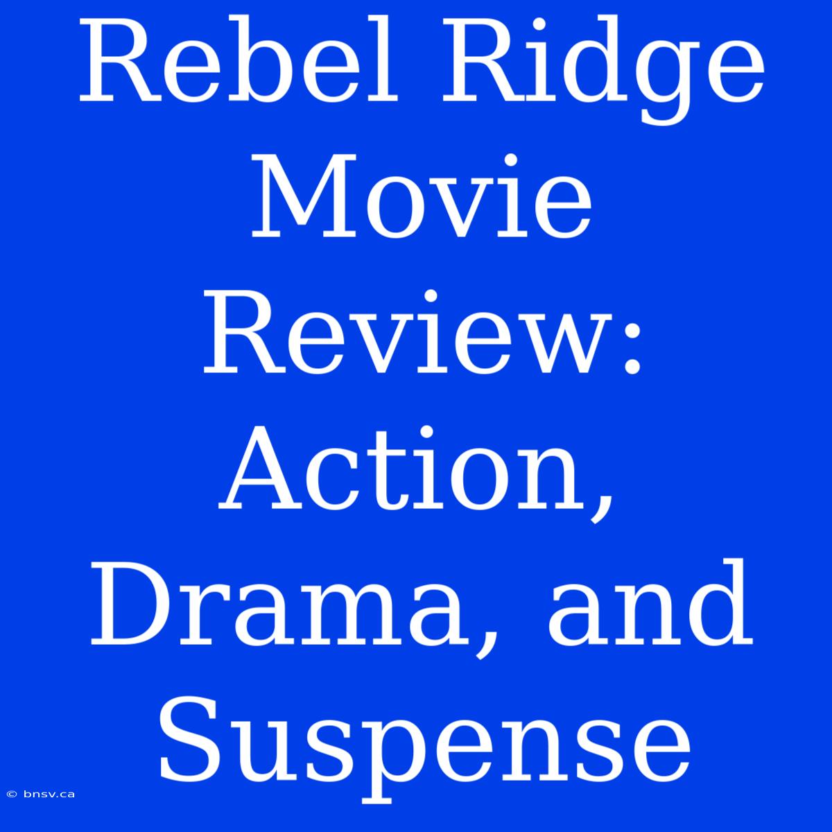 Rebel Ridge Movie Review: Action, Drama, And Suspense