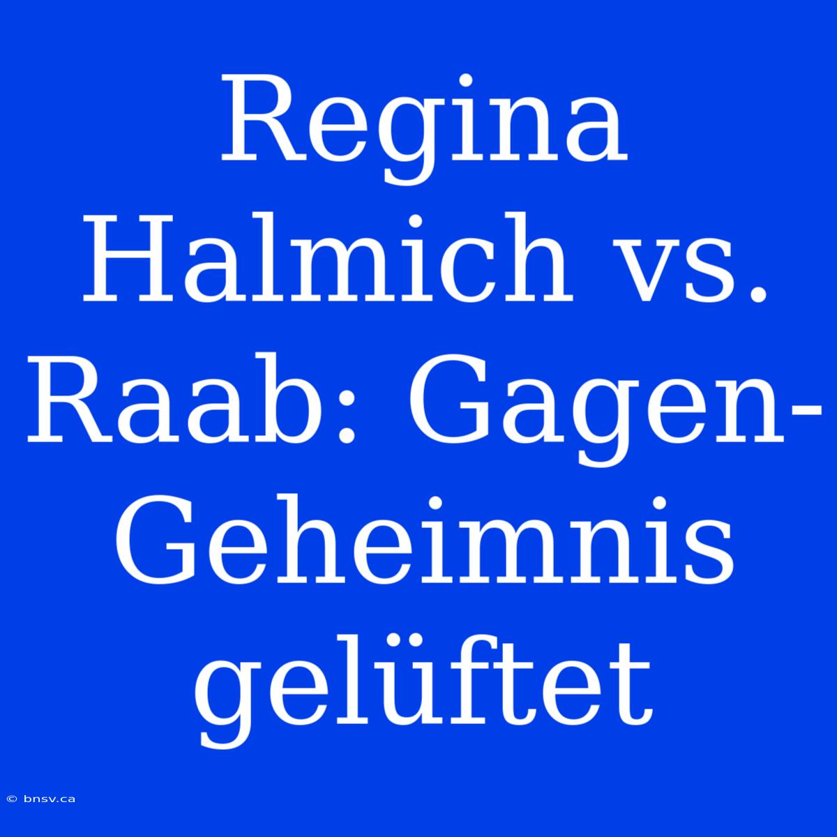 Regina Halmich Vs. Raab: Gagen-Geheimnis Gelüftet