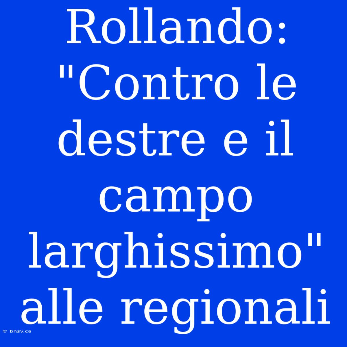 Rollando: 