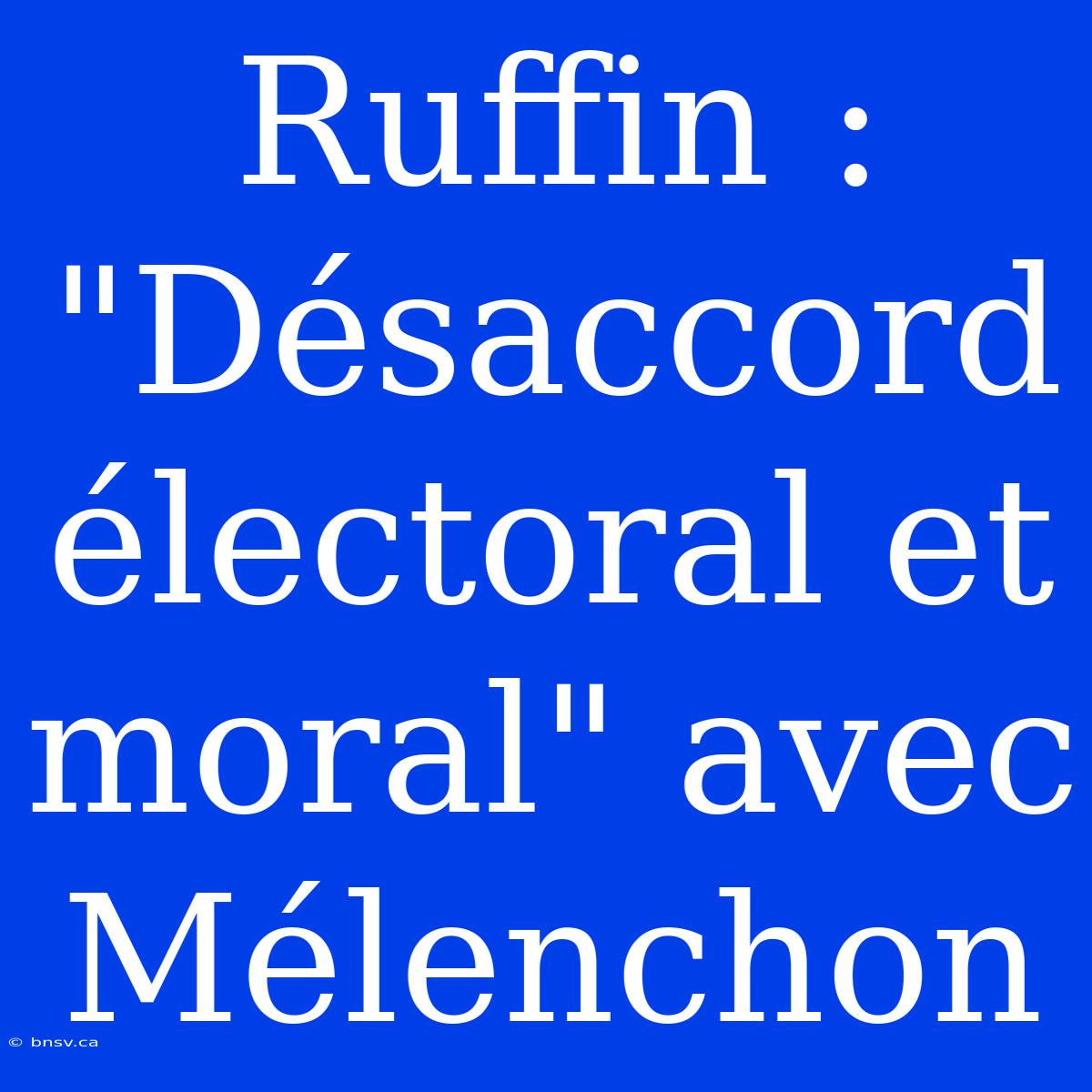 Ruffin :  