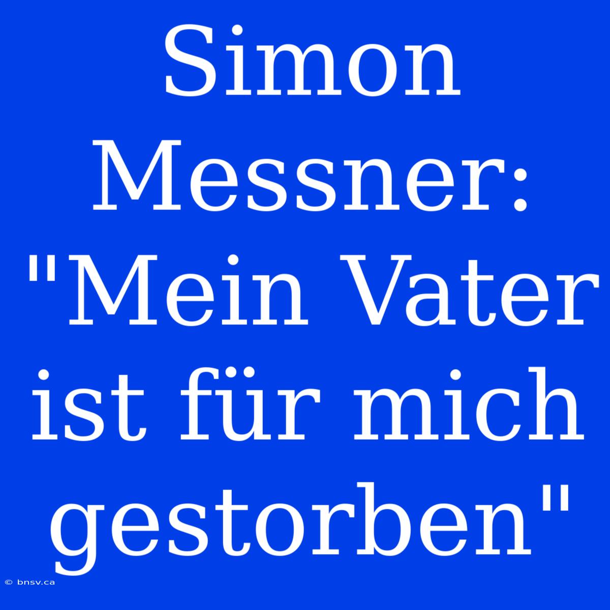 Simon Messner: 