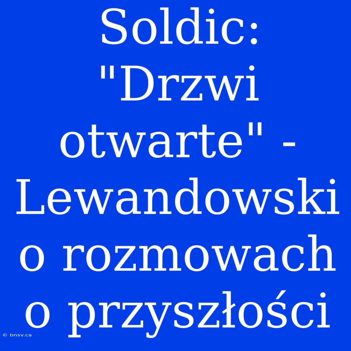 Soldic: 