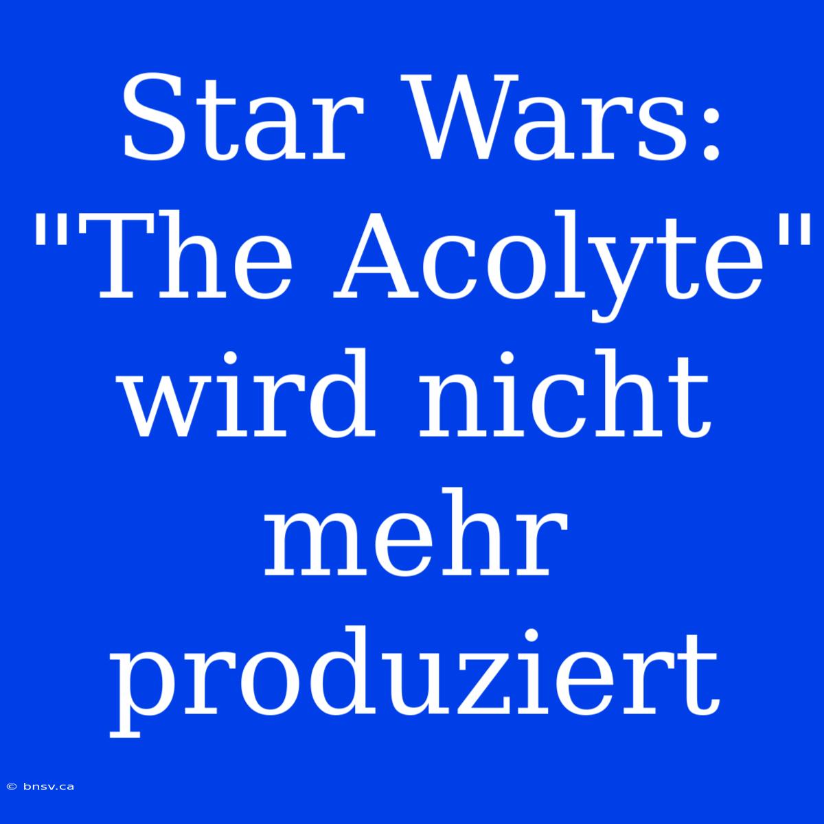 Star Wars: 