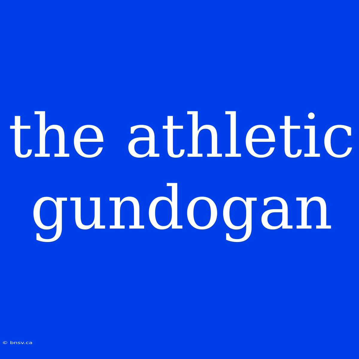 The Athletic Gundogan