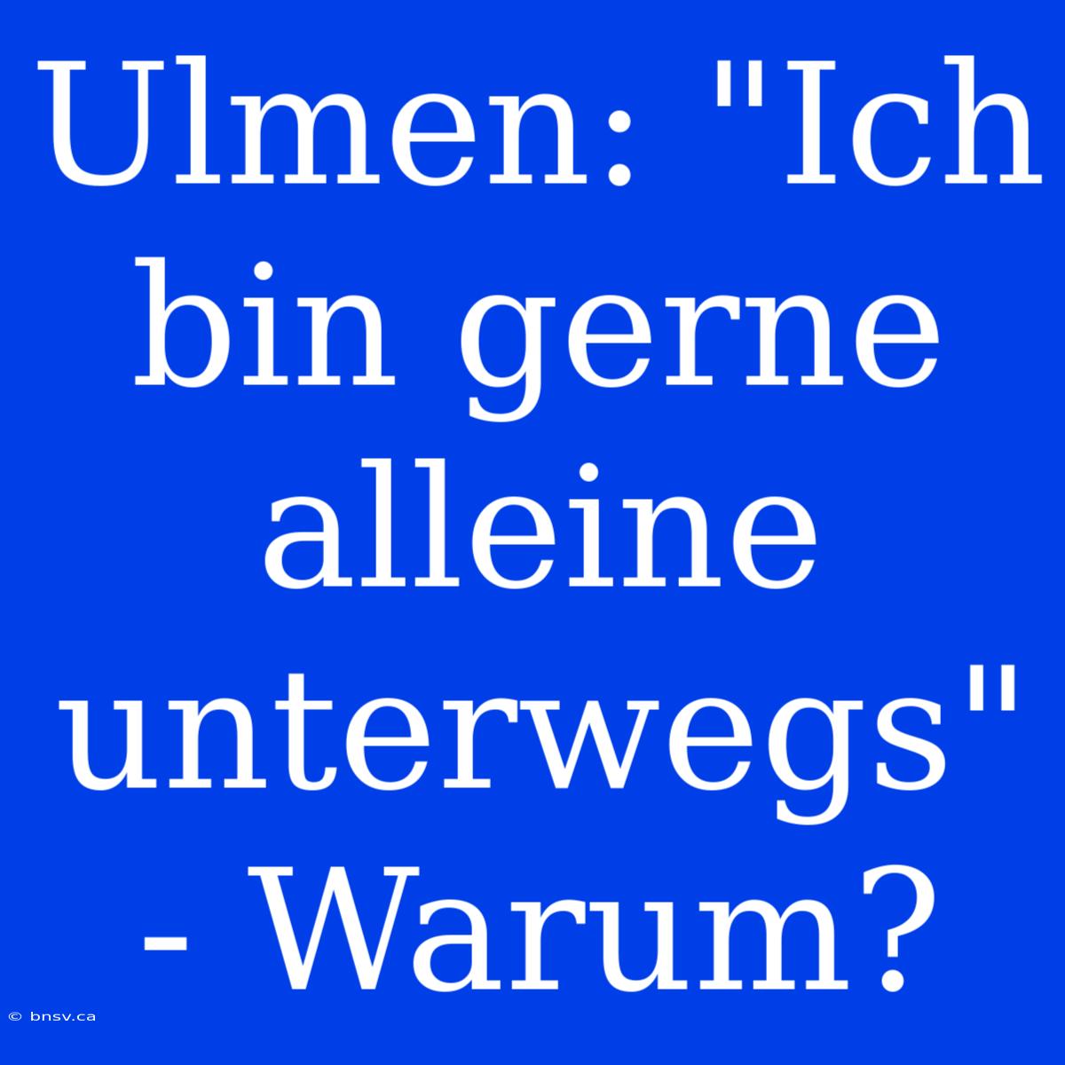 Ulmen: 