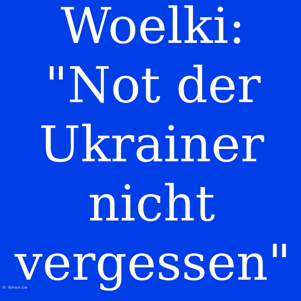 Woelki: 